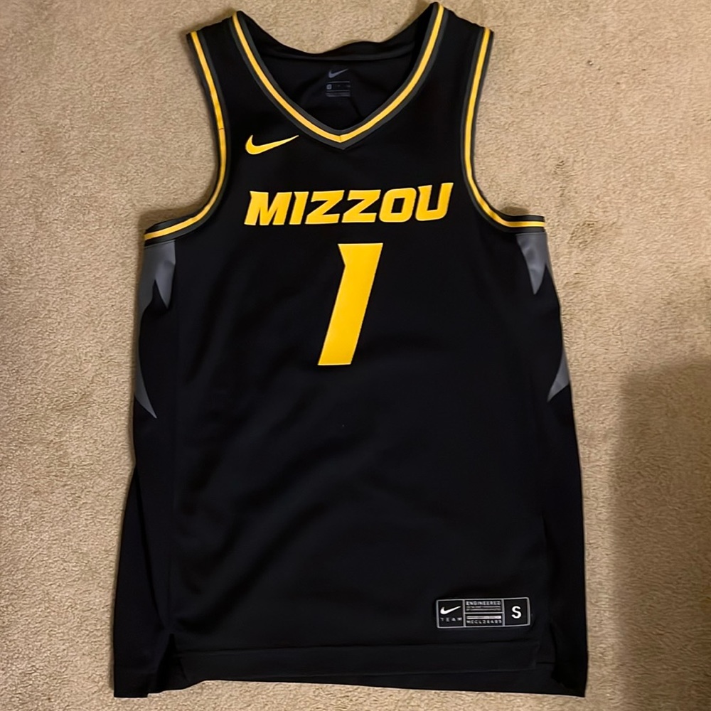 Men’s Small Nike Mizzou Basketball Jersey